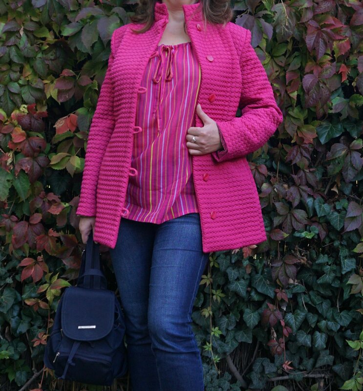 Pink kabát