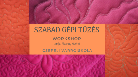 Szabad gépi tűzés workshop márciusban