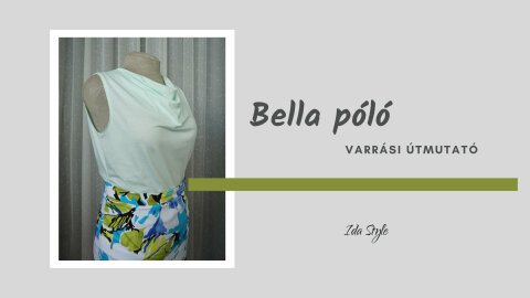 A Bella póló varrása 
